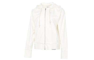 Jackets Women's White Hooded Moderate Other CU3794-133
