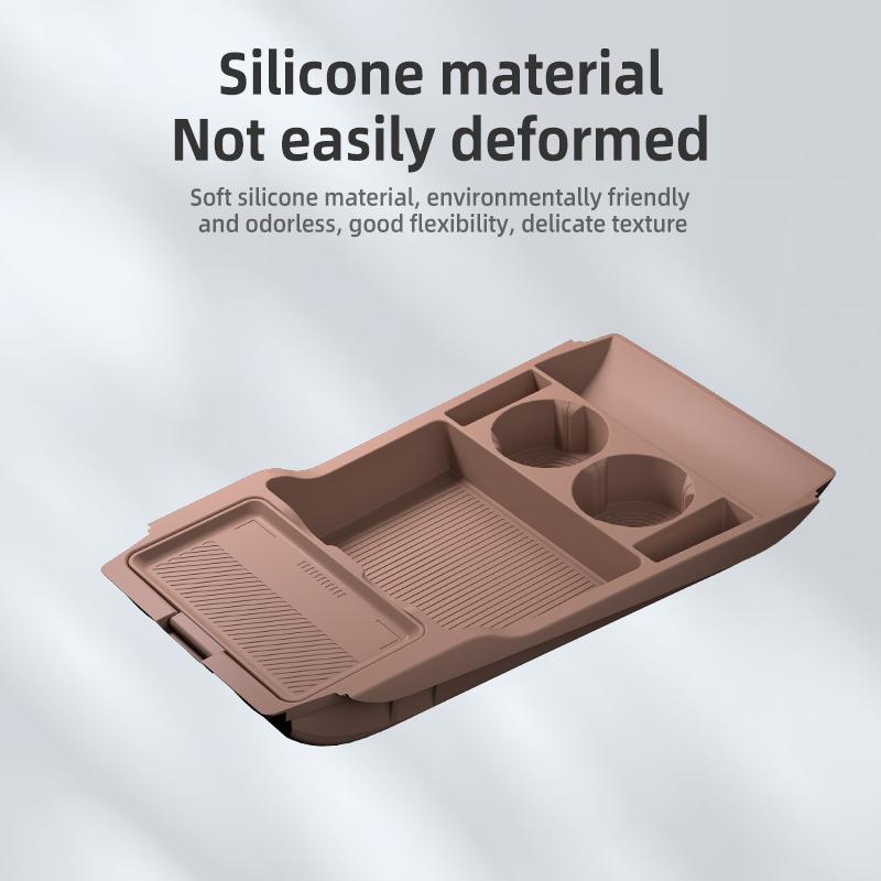 For Changan Oshan X7 PLUS 2024 2025 Storage Box Center Armrest Hidden Box Cup Holder Organizer Interior Accessories