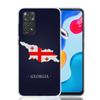 Georgia Flag Phone Case For Xiaomi Redmi Note 15 14 13 12S 12 Pro Plus 11S 11E 11 11T 10S 10 Art Soft Pattern Cover Redmi Note 1