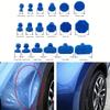 1SET Car Dent Repair Tool, Silver T-Handle with 36 Blue Car Dent Drawrings, Affordable, Rugged, Industrial Quality