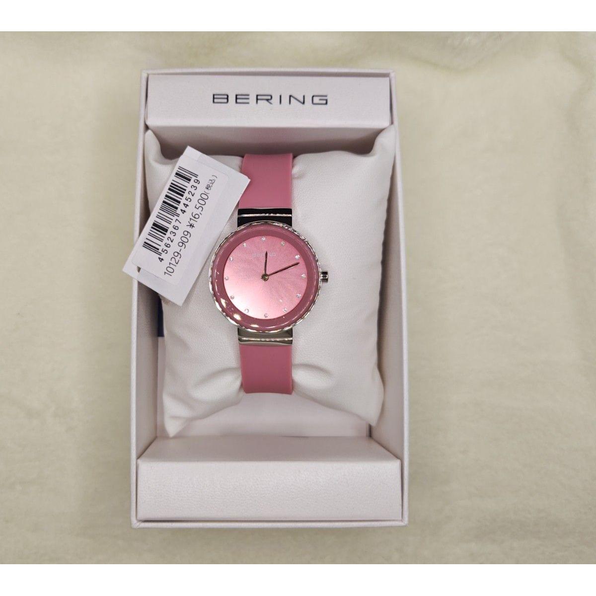 Used BERING Watch Pink 10129-909 Unused item