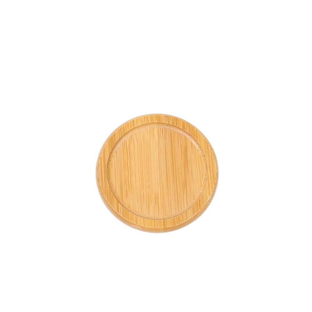 5pcs Creative Bamboo Coasters Heat-resistant Tea Cup Mats Crafts Anti Scalding Pad  Bowl