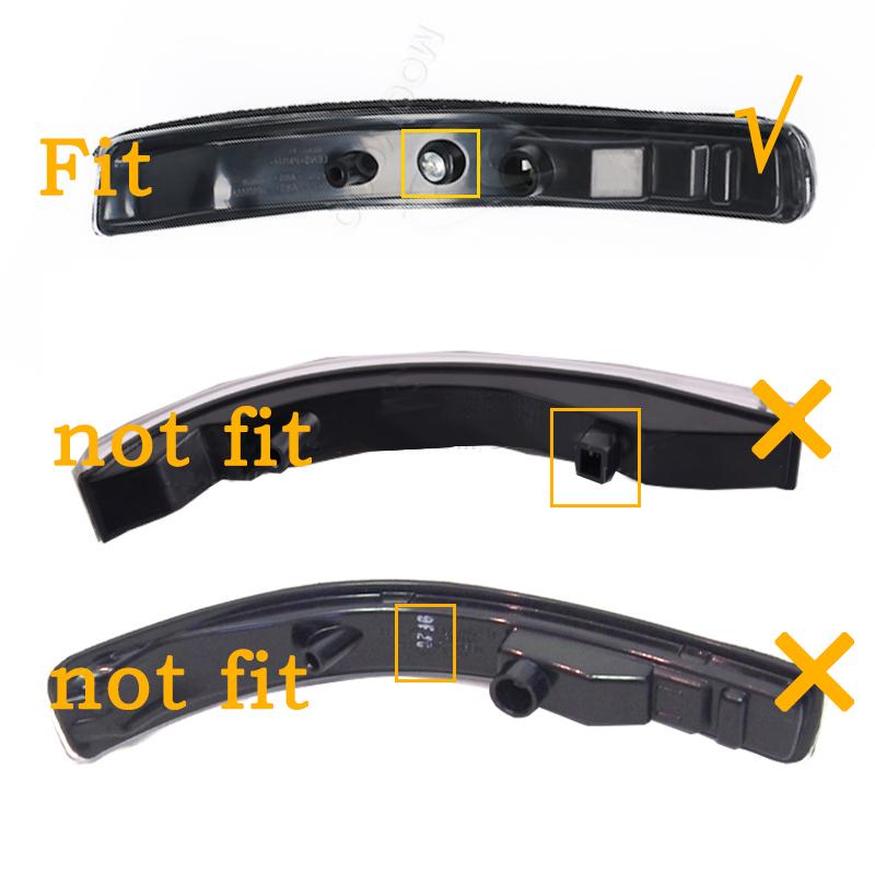 For KIA Rio MK3 2012-2016 87624-1W000 Car Rearview Mirror LED Turn Signal Light Mirror Indicator Lamp Flashing Light Car-styling