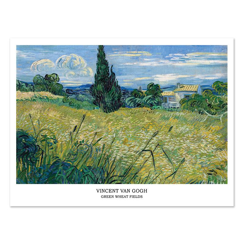 Van Gogh Matisse Picasso William Poster Drucke Raumdekoration Abstrakte Leinwandmalerei Blumenwandkunst für Wohnzimmer Wohnkultur