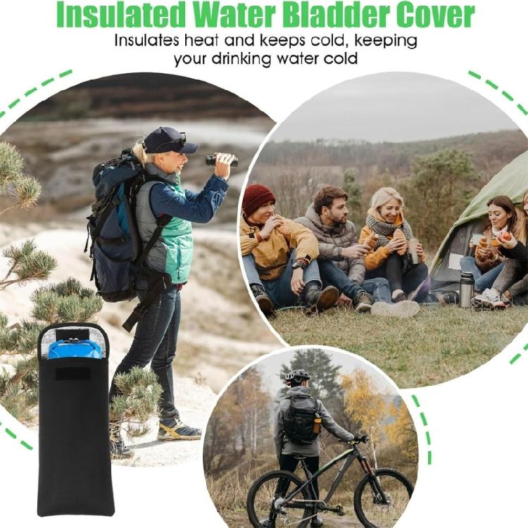 Universals Water Bladder Insulation Sleeve Weatherproofed Protective Layer For Cycling Outdoor Expeditions
