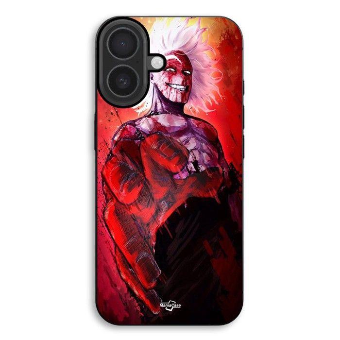 Coque de téléphone - MANIACASE - iPhone 17 - Silicone TPU - Souple - Noir - Shigaraki Tomura