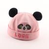 Baby Panda Cartoon Sun Hat For Girls And Boys With Breathable Fabric For 4-24 Months