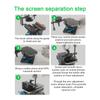 Universal Mobilephone LCD Screen Separator Heat-Free Screen Glass Rear Cover Separation Tool 360  Degrees