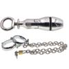 Metal Bracelet Butt Plug Lock Opening and Closing Anal Bolt Binding Alternative Chrysanthemum Masturbation Adult Toy Sex Tool