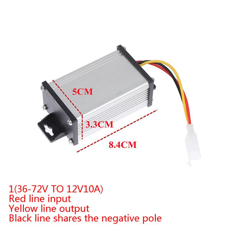 

Трансформатор постоянного тока 36 В 48 В 60 В 72 В 96 В в 12 В 10 А 20 А электрический велосипедный преобразователь