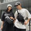 Hip Hop Casual Sport Chest Bag Men Women Large Capacity Techwear Style Waterproof Fanny Pack Multifunction Crossbody Hand Bag