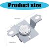 4Pcs Dryer Limit Thermostat Set 6931EL3003D Dryer Limit Thermostat for AP4440975 1268366 EAP3530485 PS3530485 Dryer