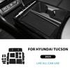15dílná sada protiskluzových gumových podložek do přihrádek dveří pro Hyundai Tucson NX4 2025-2026 Organizér pro uložení v interiéru
