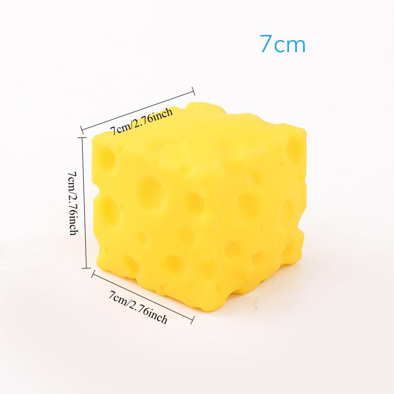Toys Extra Large Size Cheese Fidget Toy Slow Rebound Shapeable Venting Ball Realistic Giant Squeeze for Adult Stress Relief