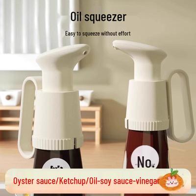 Universal Food-Grade Oyster Sauce Pump Nozzle Squeezer for Household Use