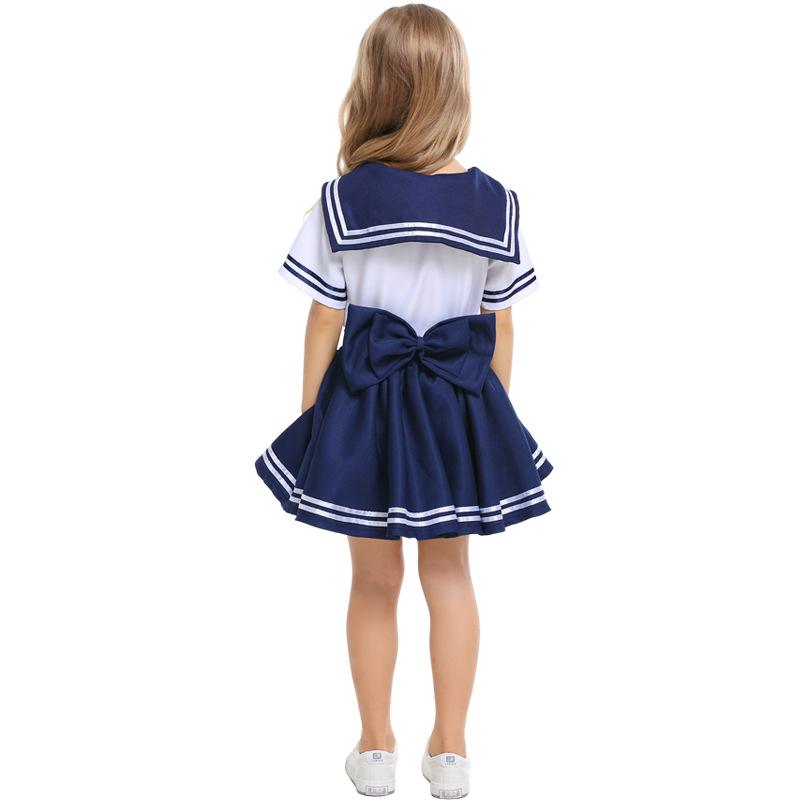 Marine Matrose Schuluniform für Kinder - Cosplay Kostüm für Mädchen