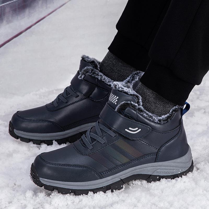 Cotton shoes winter new velvet thickened cotton boots outdoor walking shoes snow boots sports shoes tide