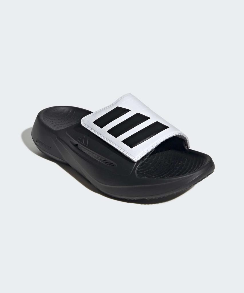 Adidas Lightblaze Slide - Black:White / Js3588