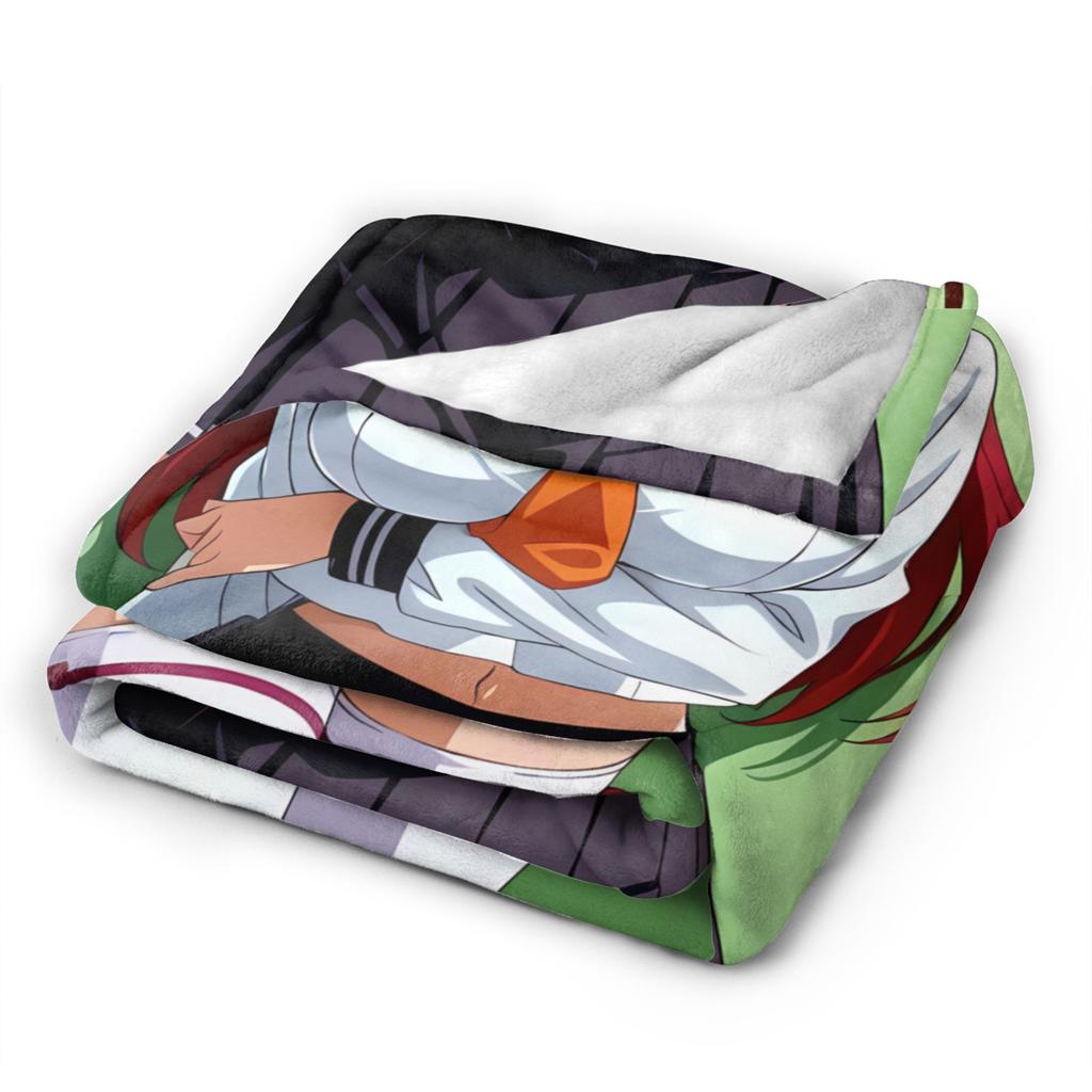 High School DxD  Blankets  Super Soft Comfortable Plush Bedding Throws For Children Bedroom Flannel Bedspread Bed Cover