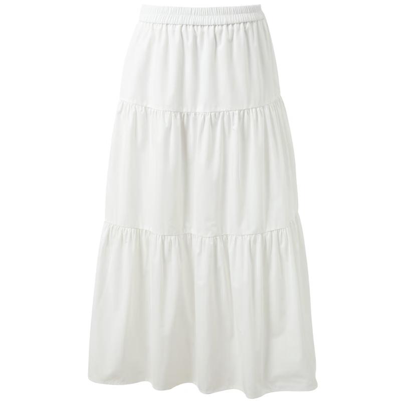 Sancai Women s Plus Size A-line Maxi Skirt L