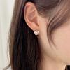 Metamic Ceramic Flower Earring (Baby Pink)