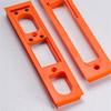 User Friendly Door Hinges Jig Set Portable Zinc Alloy Construction Convenient Accessory for Easy Installations Designs