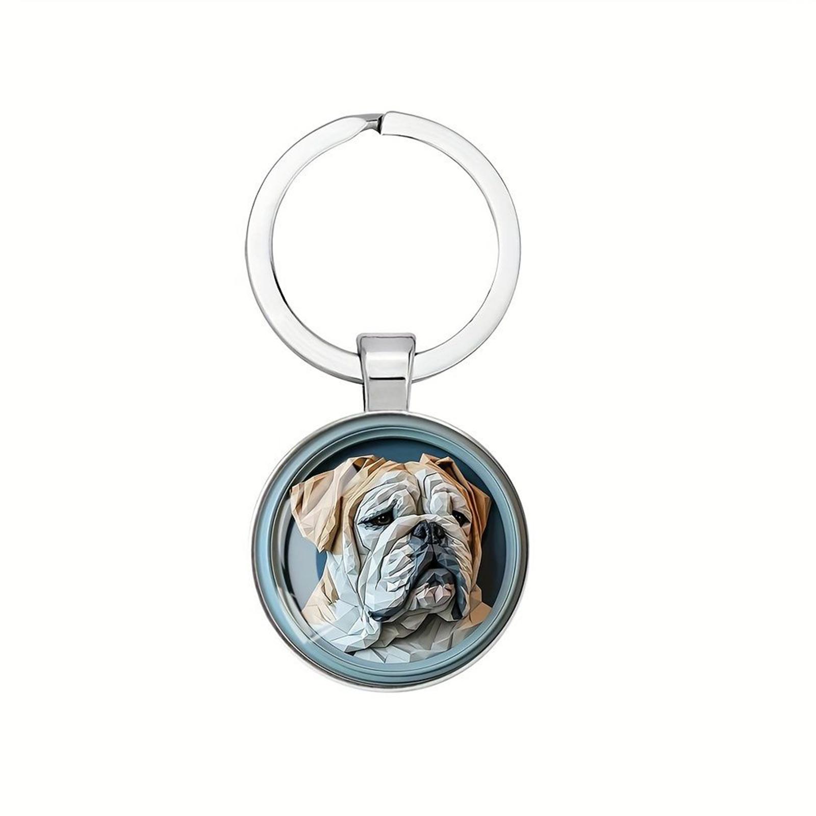 Стильный брелок для щенка