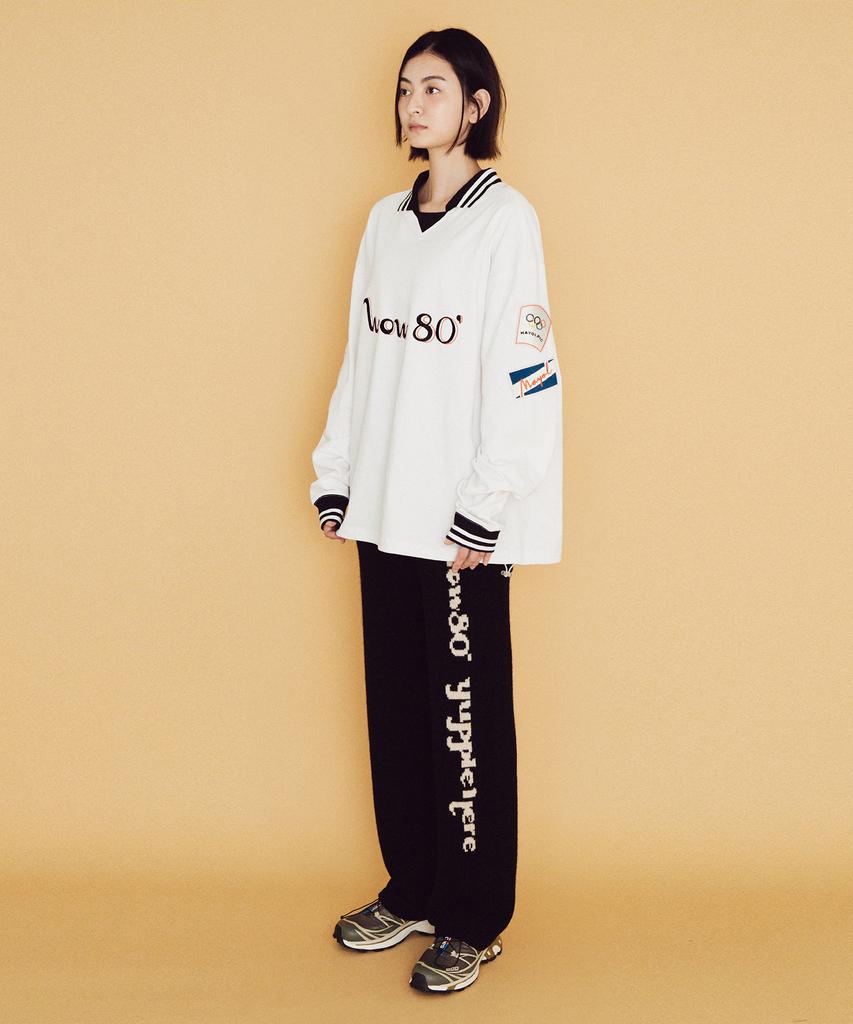 MAYOL Wow Collared T-Shirt_White