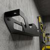Angle Grinder Storage Tool Rack Wall Mount Cutters Holder Storage Rack Heavy Duty Steel Tool Organizer For Grinders & Polish