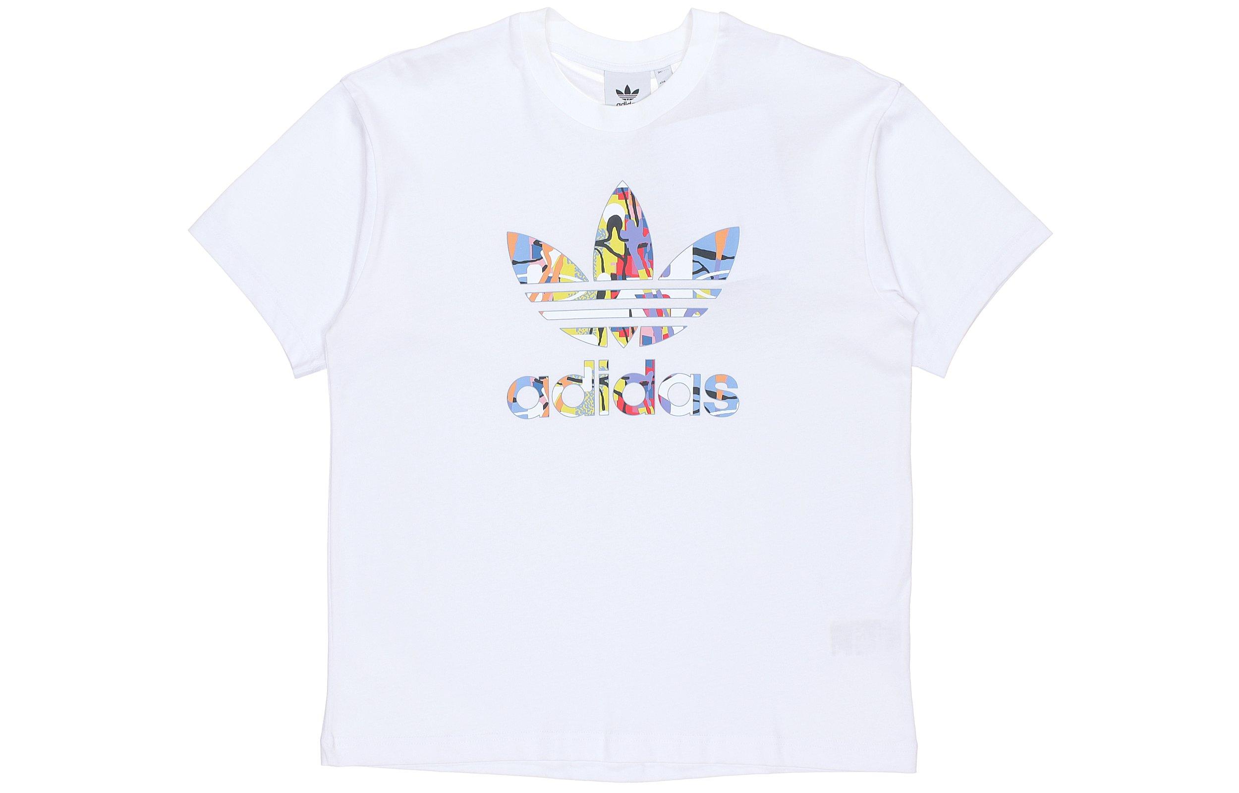 Adidas Originals T Shirt Unisex White HE2519 M