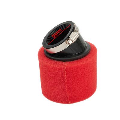 Practical Brand New Motorcycle Air Filter Foam Scooter 2-strokes & 4-strokes 50mm Angled Parts Pocket Dirt Bike