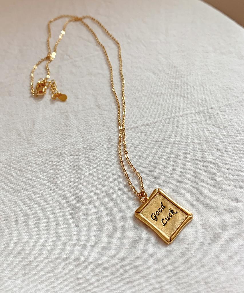 Code.H (Silver 925) Lettering Pendant Necklace