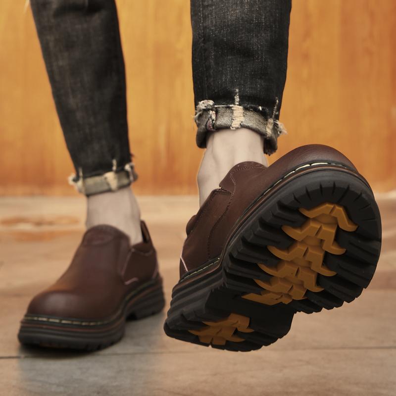 Mode Mode Arbeit Herrenschuhe Hohe Qualität Atmungsaktiv Outdoor Wandern Sneakers Minimalistisch Abriebfest Business Herren Kleiderschuh