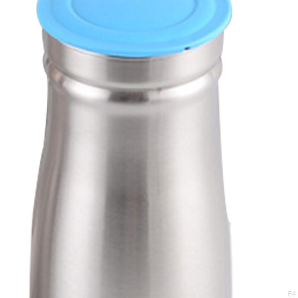 1.0 L Stainless Steel Iced Tea Juice Pitcher 3.3x9inch Sturdy Multipurpose for Restaurant with Lid