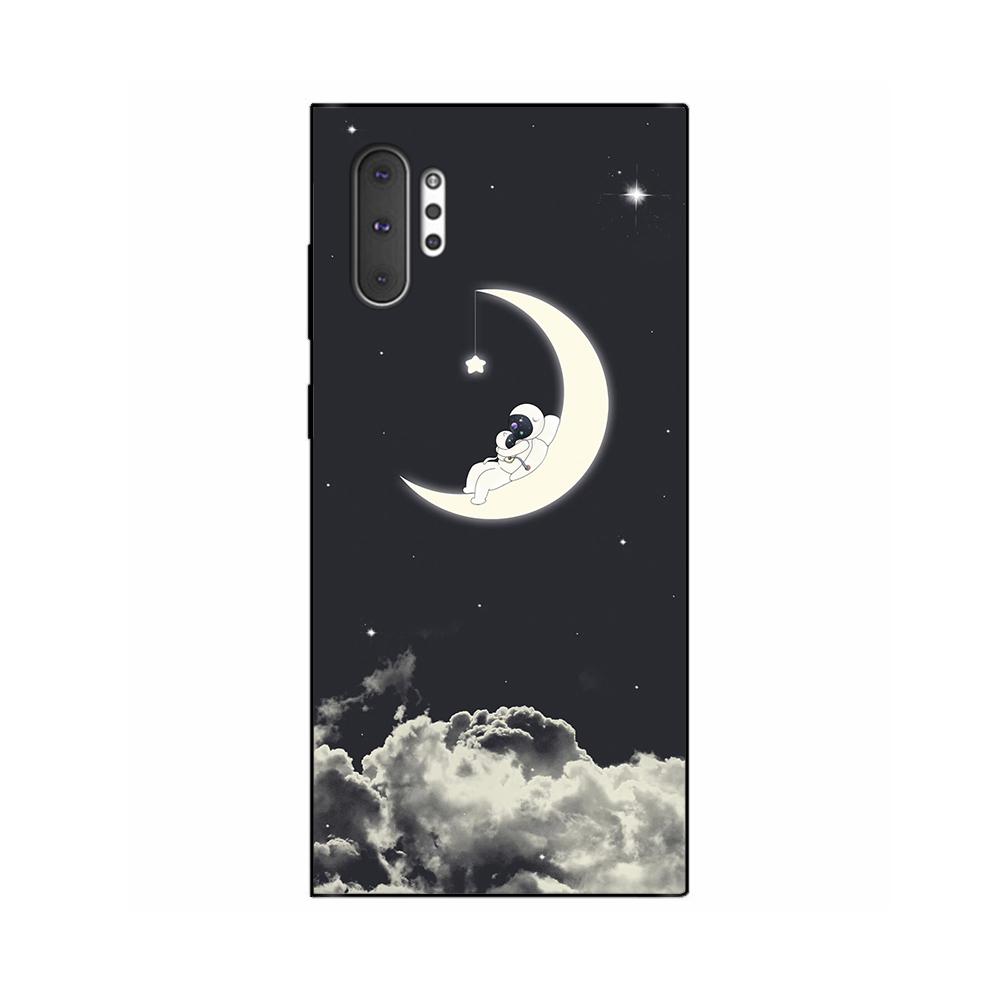 For Samsung Galaxy Note 10 Plus Case Color Painted Soft Liquid Silicone Camera Protection Phone Cover For Samsung Galaxy Note 10
