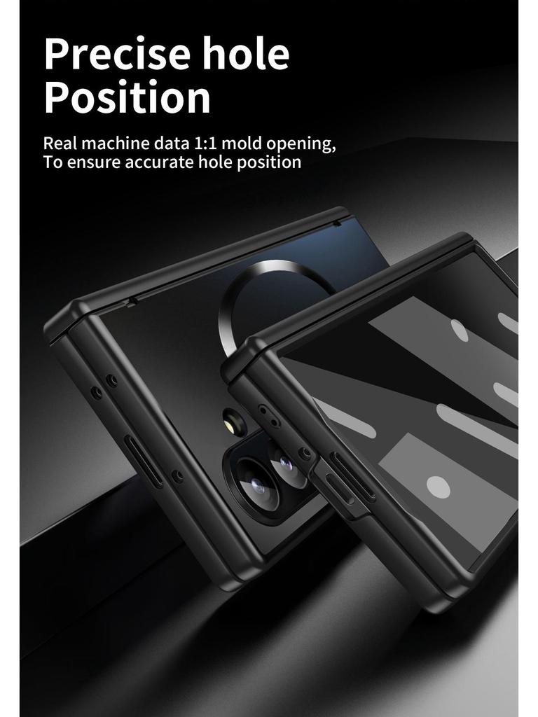 Samsung Z Fold7/6 Magnetische Hülle: Vollständige Abdeckung, Sturzschutz, Faltbares Bildschirm- & Scharnierfolie