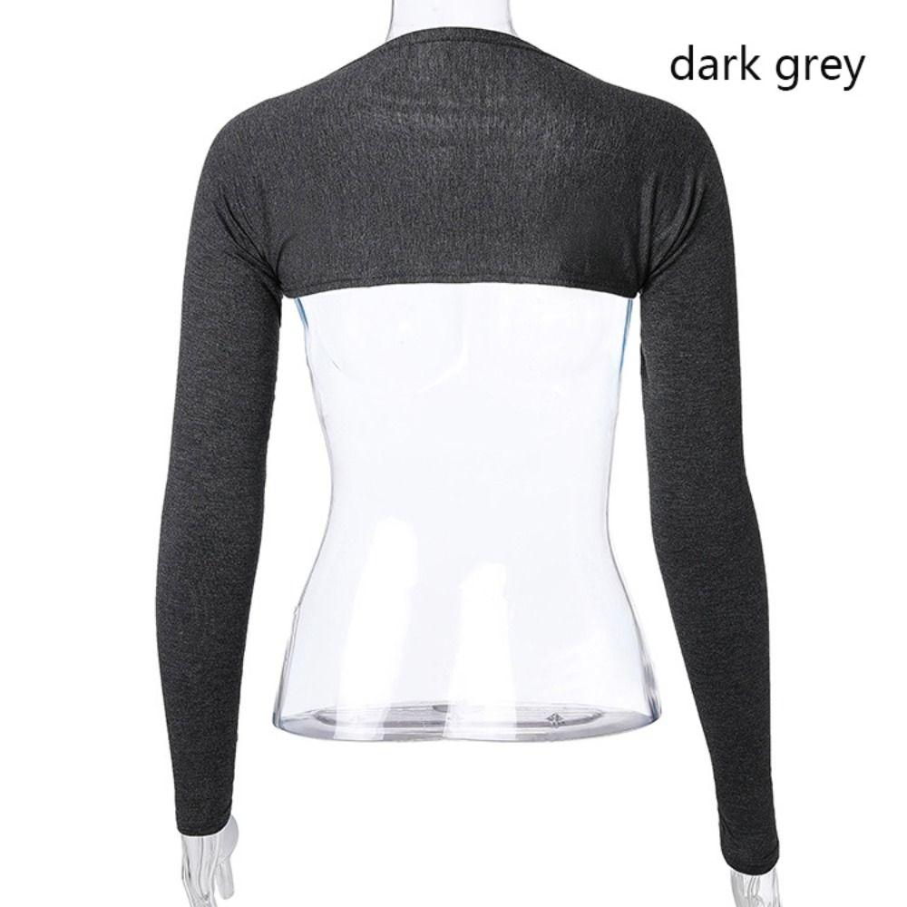 Soft Modal Arm Cover Shrug Long Shoulder Sleeves Arm Sleeves Scarves Outdoor Activity