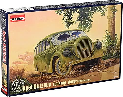 

Roden 1/72 Scale German Opel Provaganda Tourist Bus Aero Military Type Plastic Model Kit RE72728