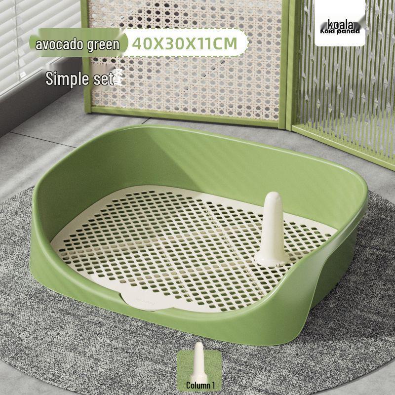 Stainless Steel Dog Litter Box: Anti-Step Design, Leak-Proof, Complete Set for Small Breeds