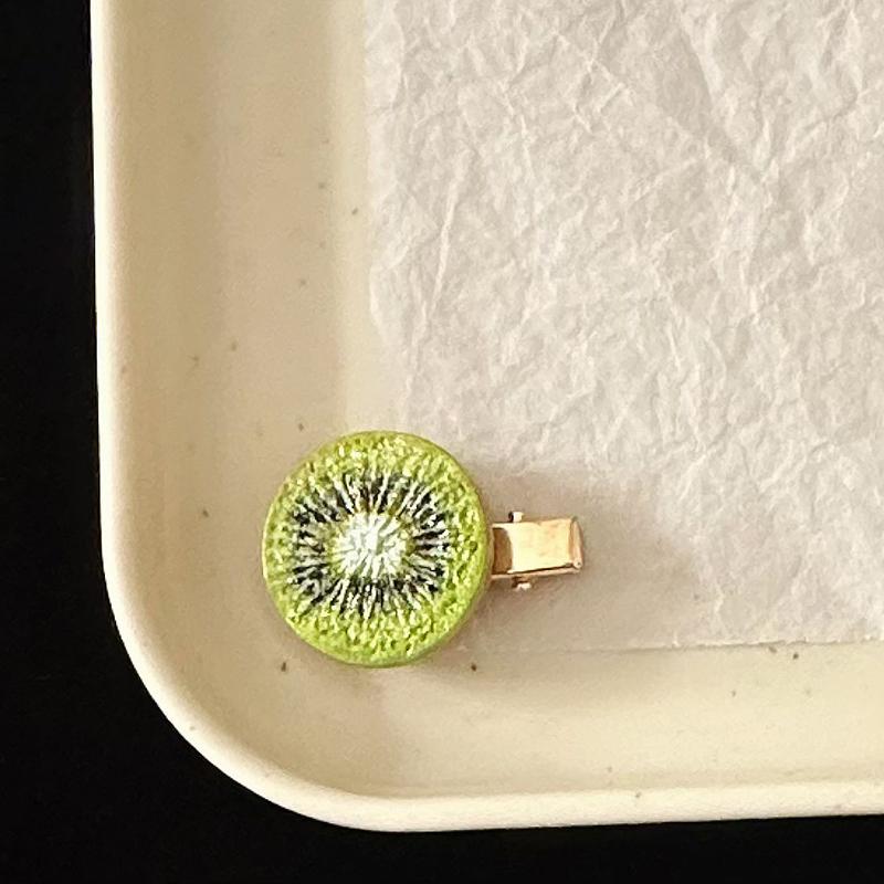 

Fun Simulation Fruit Hairpin Hair Accessories Creative Personality Cute Hair Clip Headwear Side Clip Duckbill Clips