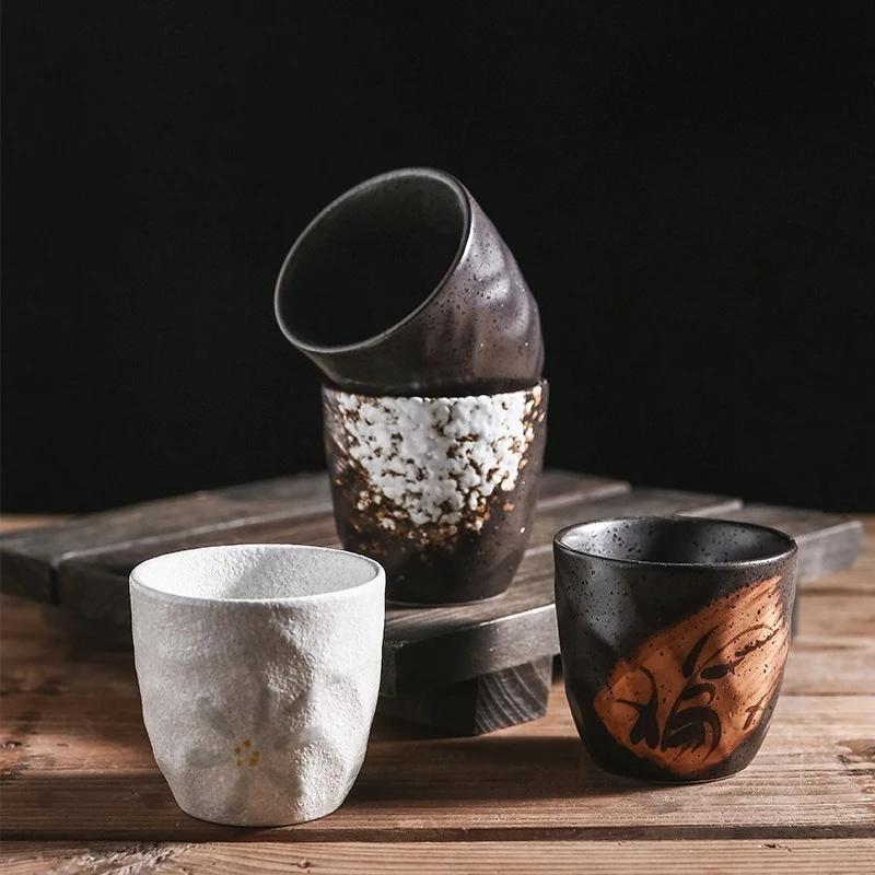 Japanese Retro Ceramic Tea Cup Homestay Specialty Coffee Matcha Casual Cup