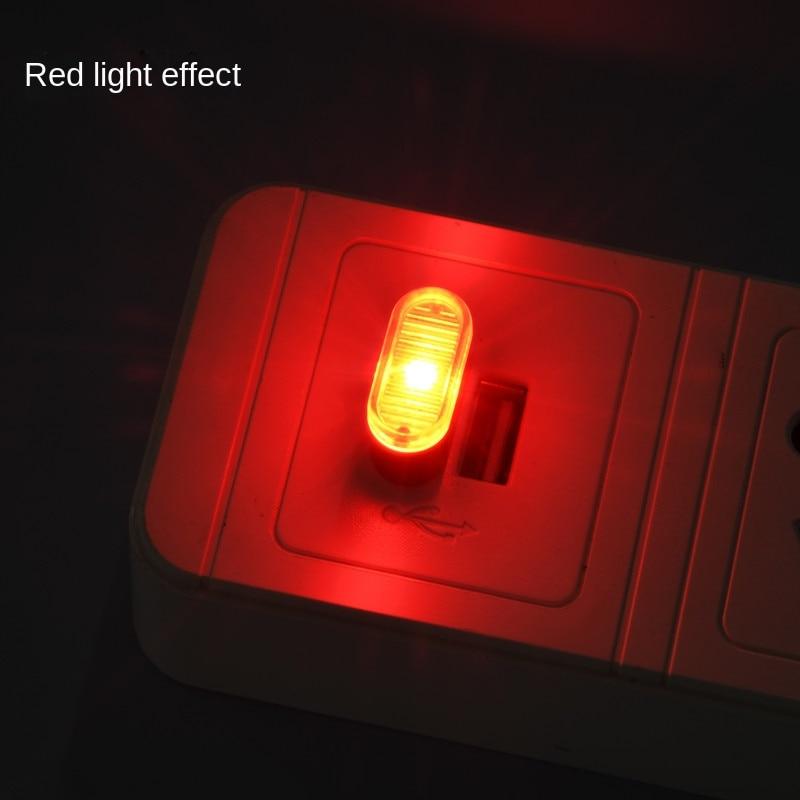 Mini LED Car Light Auto Interni Atmosfera USB Light Decor Plug And Play Lampada Illuminazione di emergenza Prodotti per PC Auto