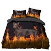 Dream NS Cute Pet Dog Roupa De Cama Bedding Set Home Textiles Set King Queen Pet Cat Duvet Cover Couette Bedclothes 2/3pcs