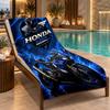 Beach Towel with Honda Racing Design, Quick Dry Lightweight Towel for Swimming Pool Travel