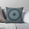 Mandala Flower Of Life Square Pillowcase Polyester Linen Velvet Creative Decorative Pillow Case Sofa Seater Cushion Cover 45X45