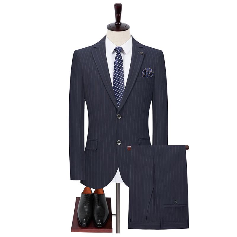 Firstview Men s Business Korean Style Slim Fit Two-Piece Suit 50/L