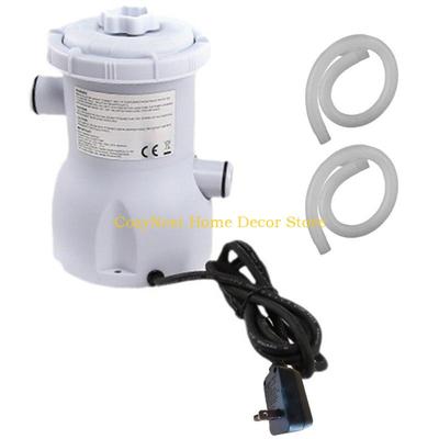 92MF 300GPH Bomba de Filtro para Piscina Bomba de Filtro para Piscina 110-220V Bomba de Filtro de Cartucho 300GPH Bomba de Filtro de Cartucho para Piscina Acima do Solo