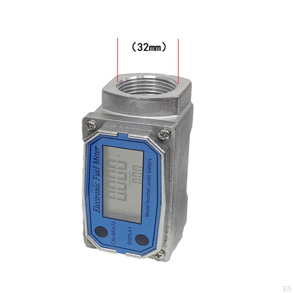 Advanced Digital Fuel Flow Meter with LCD Display