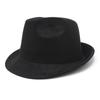 Top Hat Suede Vintage Men'S And Women'S British Hat Back Edge Jazz Hat Wool Top Hat Cowboy Hat