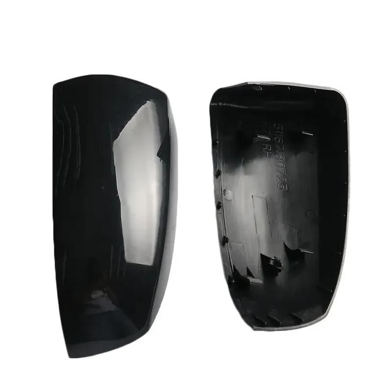 For BMW X5 E70 X6 E71 2008-2013 Car Replacement Clip-on Rearview Side Mirror Cover Wing Cap Exterior Door Rear View Case Trim